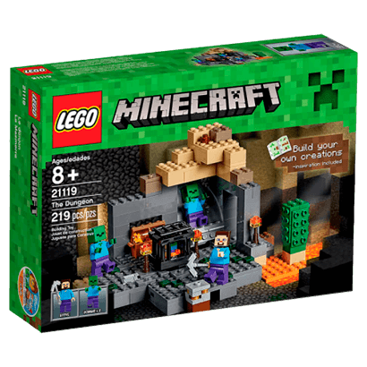 LEGO Конструктор Minecraft Підземелля 21119 LEGO Конструктор Minecraft Підземелля 21119 - Retromagaz