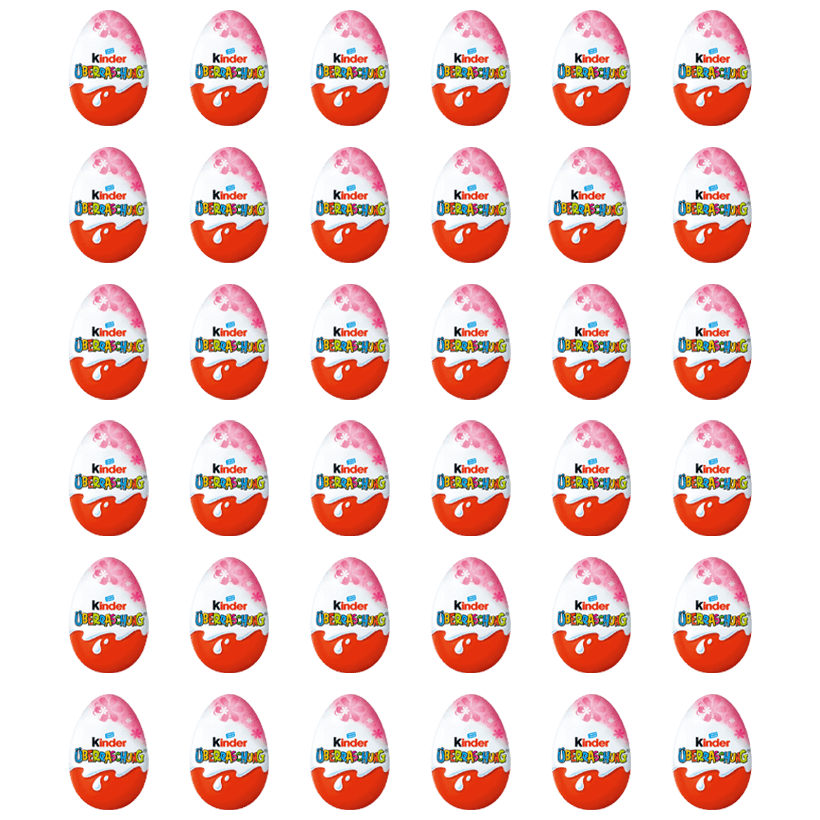 Набор Шоколадное Яйцо 36шт Kinder Disney Princess 20g - Retromagaz
