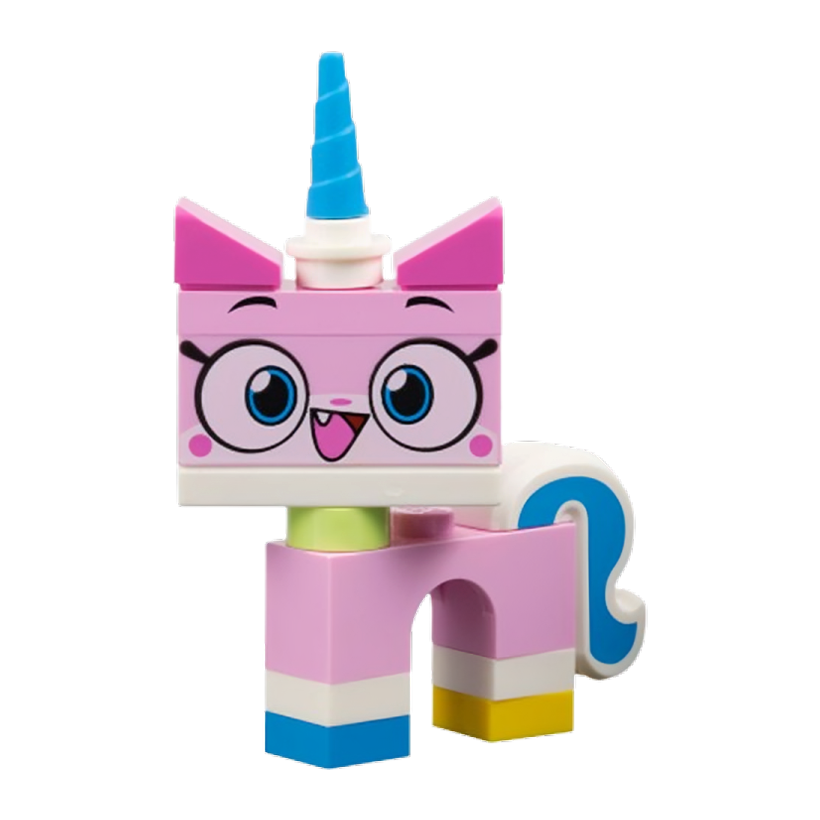 Фигурка Lego Unikitty! Unikitty Happy Glasses Cartoons uni01 Б/У - Retromagaz