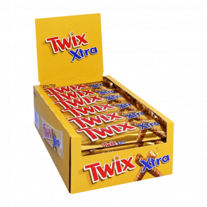 Набор Батончик Twix Xtra Печенье и Карамель в Молочном Шоколаде 75g 30шт - Retromagaz