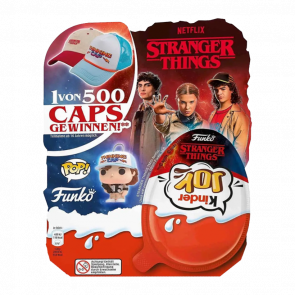 Шоколадное Яйцо Kinder Joy Бокс Funko Pop Stranger Things 4 Яйца 80g - Retromagaz