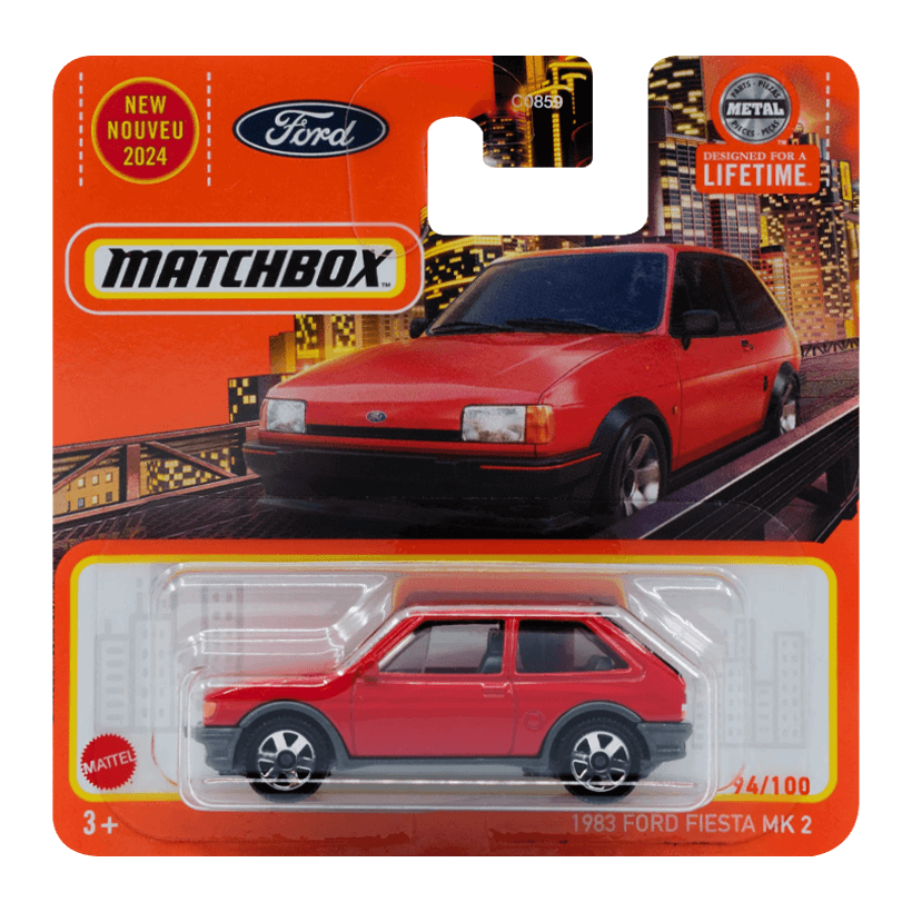 Машинка Велике Місто Matchbox 1983 Ford Fiesta MK 2 Metro 1:64 HVN48 Red - Retromagaz
