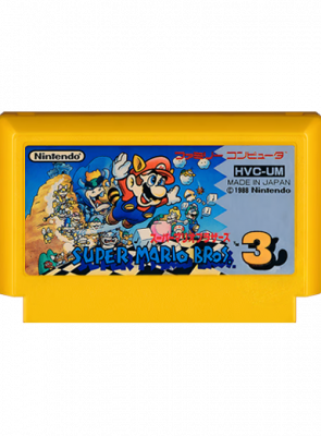 Гра Nintendo Famicom Dendy Super Mario Bros. 3 Японська Версія Тільки Картридж Б/У - Retromagaz