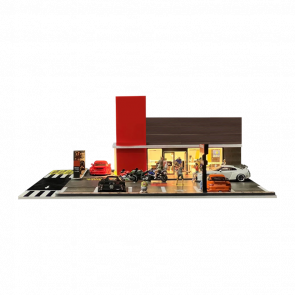 Диорама G-Fans McD Building 1:64 710033 Black - Retromagaz