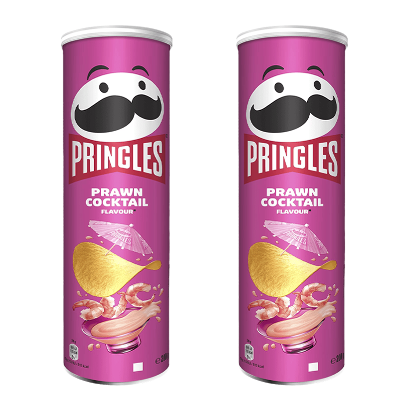 Набор Чипсы 2шт Pringles Prawn Cocktail 165g - Retromagaz