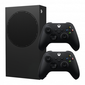 Набор Консоль Microsoft Xbox Series S 1TB Carbon Black Новый  + Геймпад Беспроводной Controller