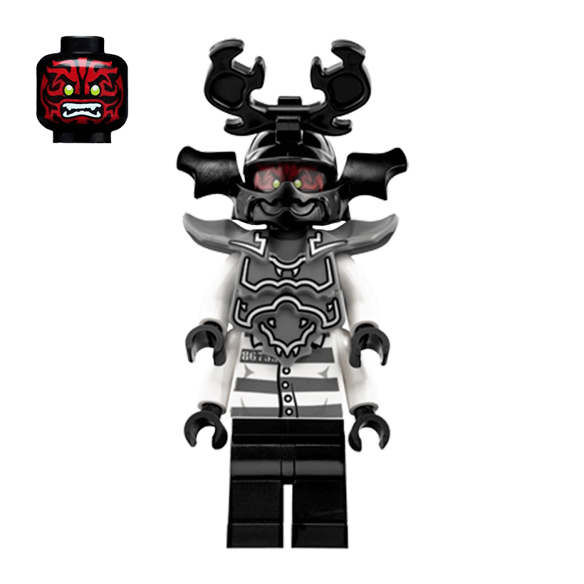 Фігурка Lego Stone Army Warrior Red Face Giant Ninjago njo0235 Б/У - Retromagaz