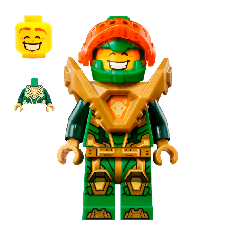 Фігурка Lego Knights Aaron Nexo Knights nex136 Б/У - Retromagaz