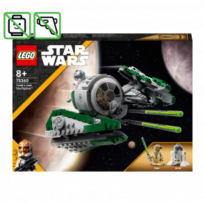 Конструктор Lego Джедайський Винищувач Йоди Star Wars 75360 Без Фігурок Новий