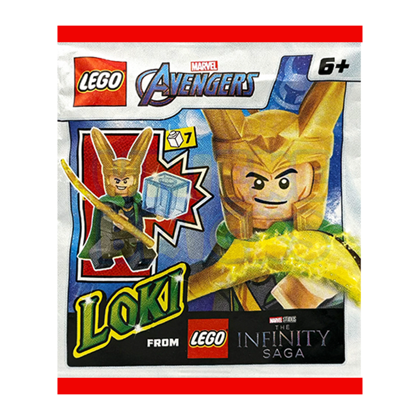 Конструктор Lego Фігурка The Infinity Saga Loki Paper Bag Super Heroes 242405 sh0968 Новий - Retromagaz