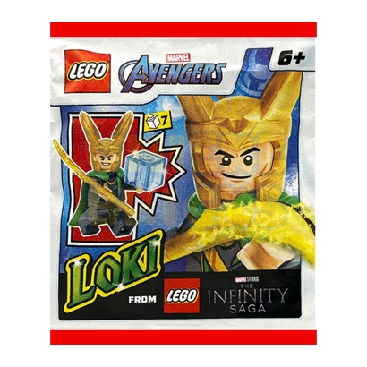 Конструктор Lego Фигурка The Infinity Saga Loki Super Heroes 242405 sh0968 Новый - Retromagaz