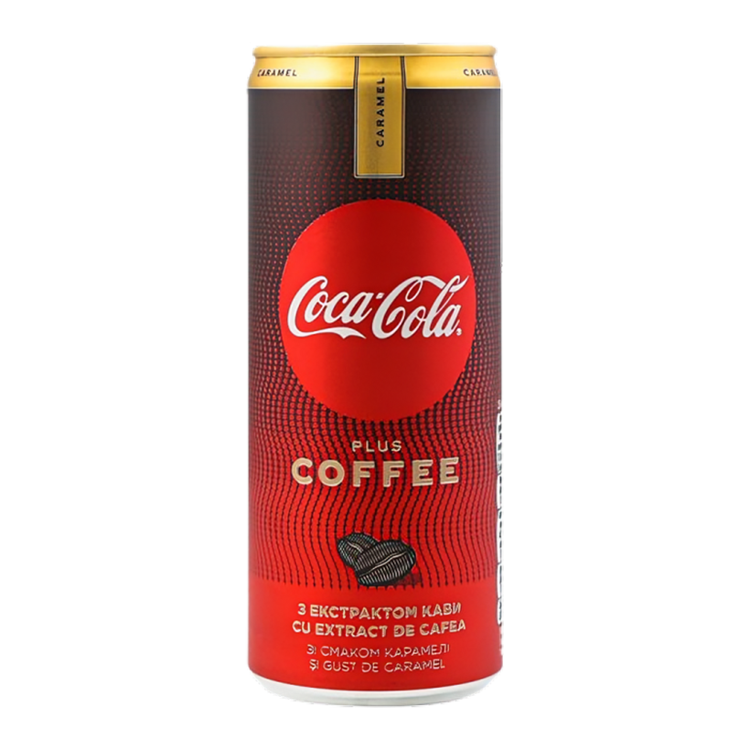 Напиток Coca-Cola Plus Coffe Карамель 250ml - Retromagaz