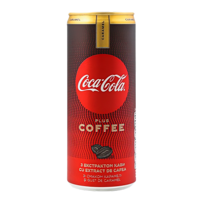 Напій Coca-Cola Plus Coffe Карамель 250ml - Retromagaz