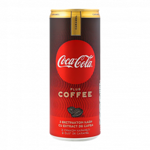 Напій Coca-Cola Plus Coffe Карамель 250ml - Retromagaz