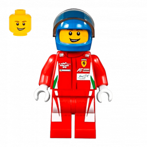 Фигурка Lego Ferrari 488 GTE Race Car Driver Другое Speed Champions sc066 Б/У - Retromagaz