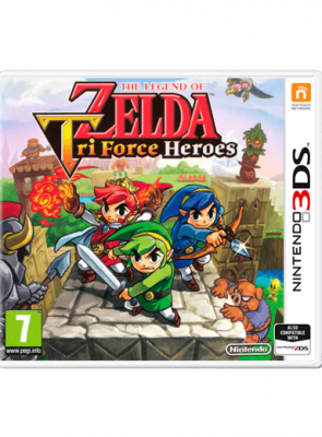 Игра Nintendo 3DS The Legend of Zelda: Tri Force Heroes Europe Английская Версия Б/У - Retromagaz