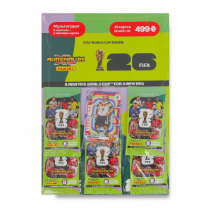 Мультипакет FIFA World Cup 2026 Adrenalyn XL 42 карт в пакете Panini - Retromagaz