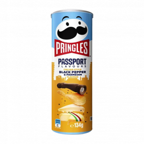Чипсы Pringles Passport Flavours Italian Black Pepper & Parmesan 134g
