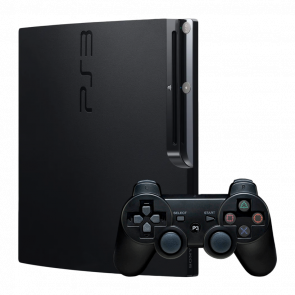 Набор Консоль Sony PlayStation 3 Slim 120GB Black Б/У + Геймпад Беспроводной RMC Новый Набор Консоль Sony PlayStation 3 Slim 120GB Black Б/У + Геймпад Беспроводной RMC Новый - Retromagaz