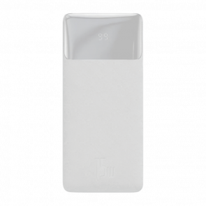 Портативный Аккумулятор Power Bank Baseus Bipow Digital Display White 20000 mAh 15 W