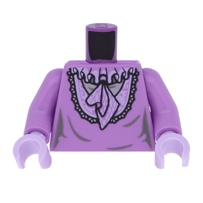 Туловище Lego Ghostbusters Female Dress with Lavender Ruffled Collar Другое 973pb2470c01 gb010 6136514 Medium Lavender Б/У - Retromagaz