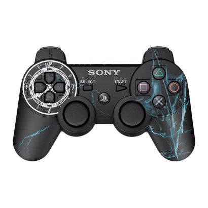 Геймпад Бездротовий Sony PlayStation 3 DualShock 3 Lightning Returns: Final Fantasy XIII Limited Edition Black Б/У - Retromagaz
