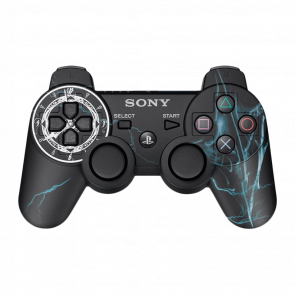 Геймпад Бездротовий Sony PlayStation 3 DualShock 3 Lightning Returns: Final Fantasy XIII Limited Edition Black Б/У - Retromagaz