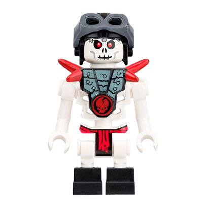 Фигурка Lego Frakjaw Armor Helmet Ninjago Skulkin njo030 1 Б/У - Retromagaz