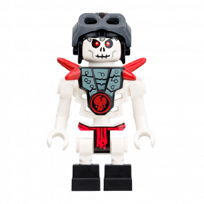 Фигурка Lego Frakjaw Armor Helmet Ninjago Skulkin njo030 1 Б/У