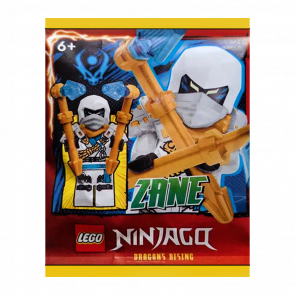 Конструктор Lego Фігурка Zane paper bag #3 Ninjago 892410 njo875 Новий