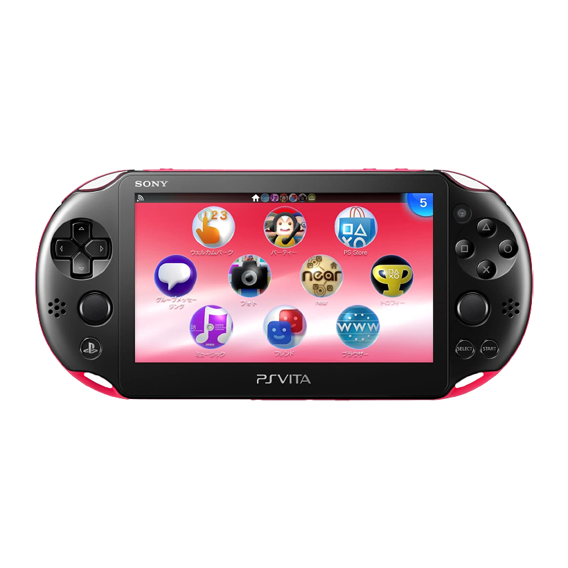 Консоль Sony PlayStation Vita Slim Модифицированная 64GB Pink Black + 5 Встроенных Игр + Коробка Б/У Отличный - Retromagaz