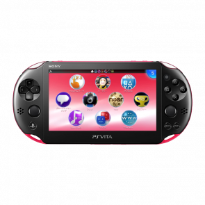Консоль Sony PlayStation Vita Slim Модифицированная 64GB Pink Black + 5 Встроенных Игр + Коробка Б/У Отличный