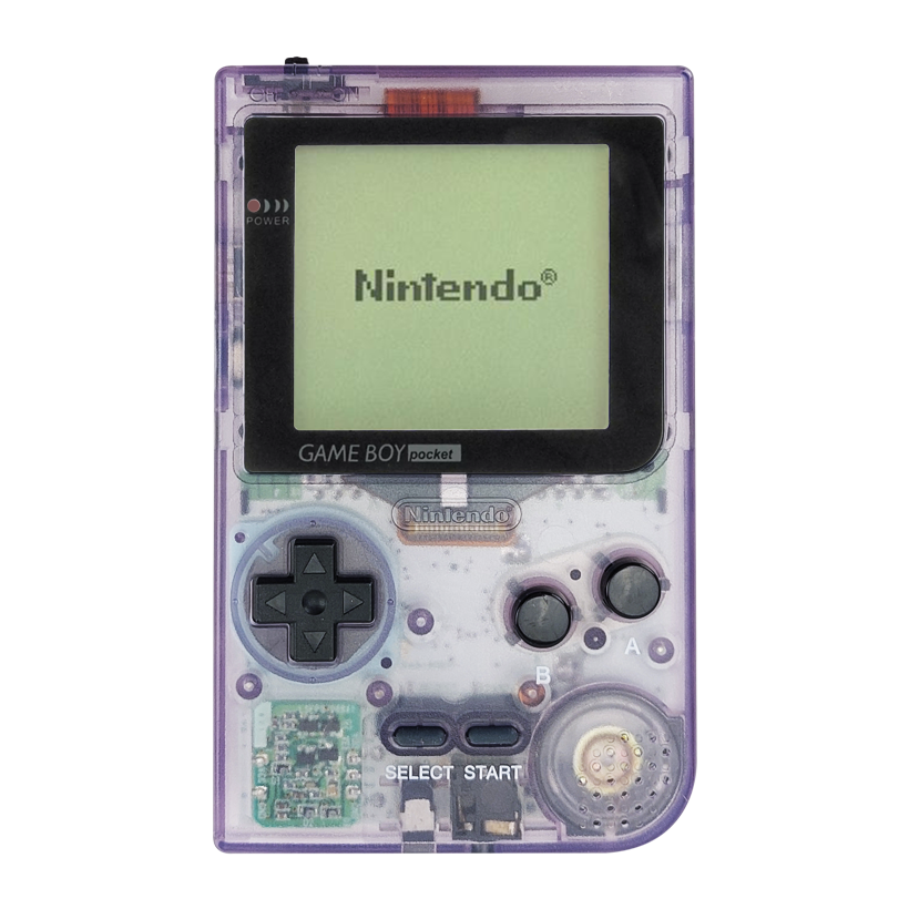 Консоль Nintendo Game Boy Pocket Trans-Purple Б/У - Retromagaz