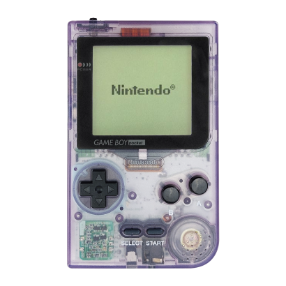 Консоль Nintendo Game Boy Pocket Trans-Purple Б/У - Retromagaz