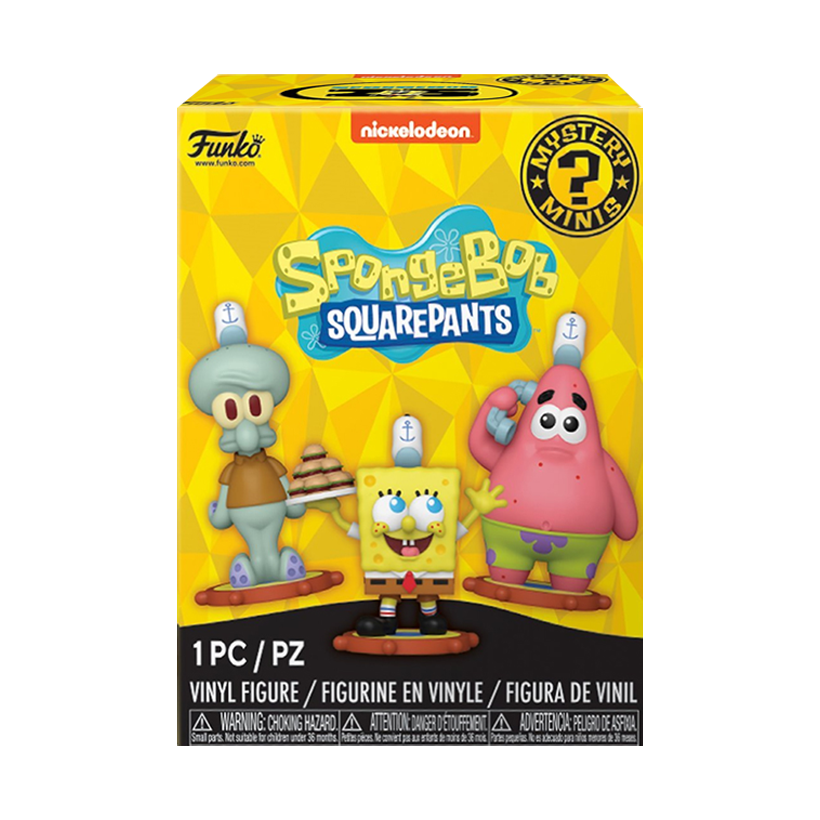 Фигурка FUNKO POP! Mystery Minis SpongeBob SquarePants Губка Боб 60mm 76102 - Retromagaz