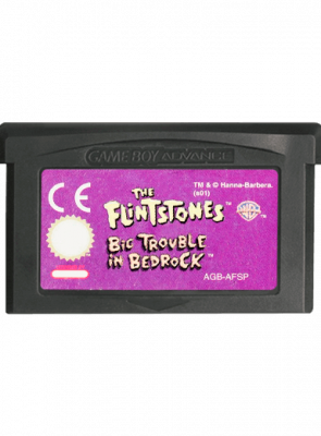 Игра RMC Game Boy Advance The Flintstones: Big Trouble in Bedrock Английская Версия Только Картридж Б/У Хороший