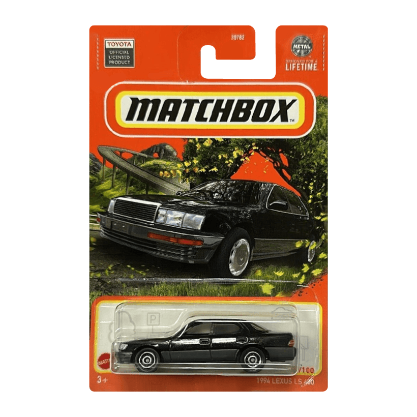 Машинка Велике Місто Matchbox 1994 Lexus LS 400 Highway 1:64 Black - Retromagaz