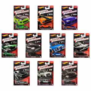 Набор Тематическая Машинка Hot Wheels Fast & Furious 2023-1 HNR88 10шт Новый Набор Тематическая Машинка Hot Wheels Fast & Furious 2023-1 HNR88 10шт Новый - Retromagaz