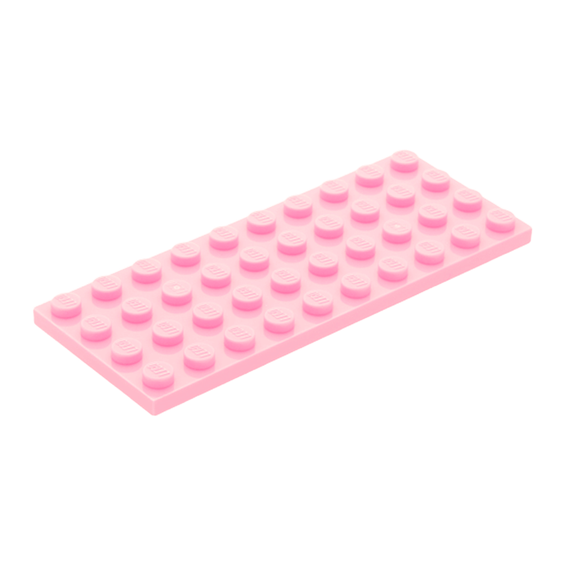 Пластина 10шт Lego Звичайна 4 x 10 3030 4211122 Bright Pink Б/У - Retromagaz
