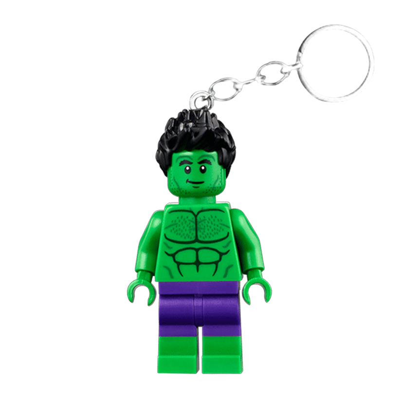 Брелок Lego The Hulk (Spiked Hair) Super Heroes 854321 Новий - Retromagaz