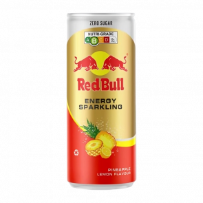 Напій Енергетичний Red Bull Pineapple Lemon Без Цукру 250ml - Retromagaz