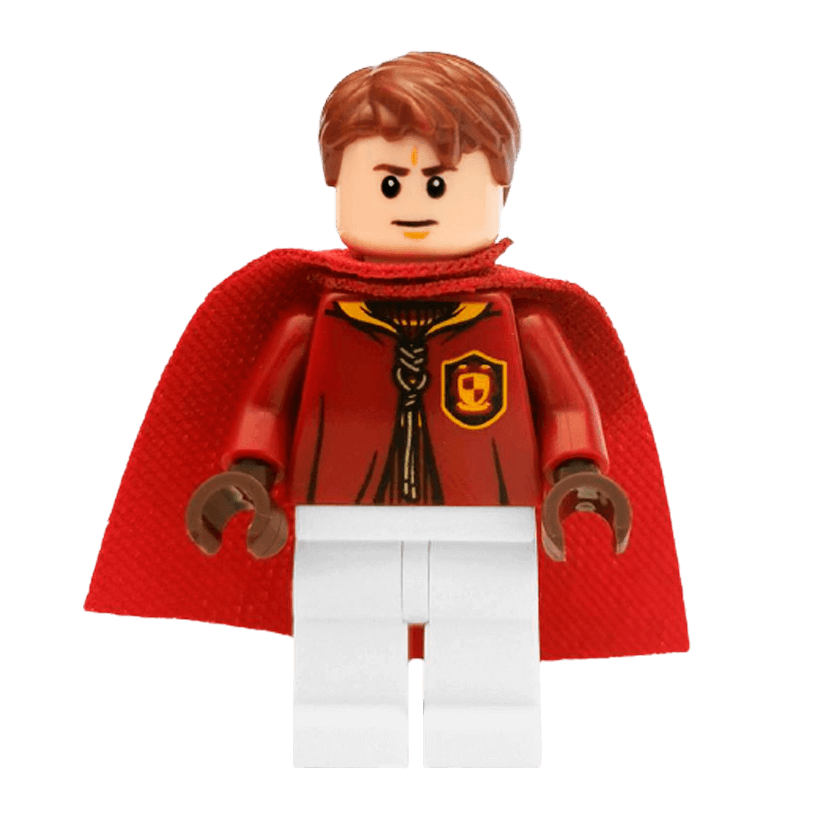 Фігурка Lego Harry Potter Oliver Wood Quidditch Uniform Films hp137 Б/У - Retromagaz