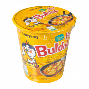 Лапша Samyang Buldak Hot Cheese (Сырная) в Стаканчике Острая 70g