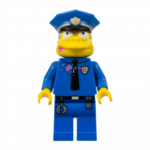 Фигурка Lego The Simpsons Chief Wiggum Cartoons sim023 Б/У