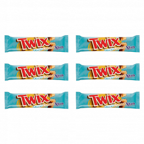 Набір Батончик Twix Печиво з Солоною Карамеллю 75g 6шт