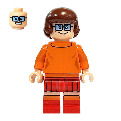 Фигурка Lego Scooby-Doo Velma Dinkley Cartoons scd005 Б/У - Retromagaz