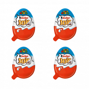 Набор Шоколадное Яйцо 4шт Kinder Joy Super Mario Nintendo 20g Набор Шоколадное Яйцо 4шт Kinder Joy Super Mario Nintendo 20g - Retromagaz