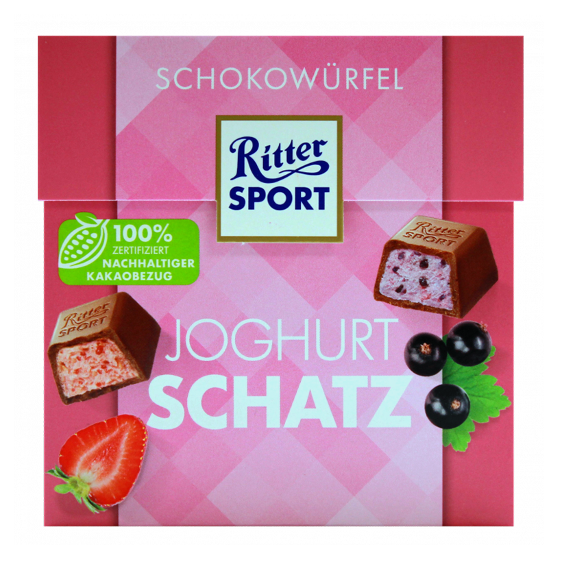 Цукерки Ritter Sport Joghurt Schatz - Retromagaz