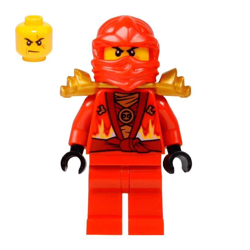 Фигурка Lego Ninja Kai Rebooted with Armor Ninjago njo0119 Б/У - Retromagaz