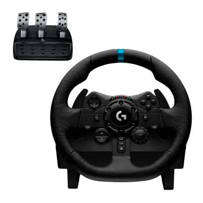 Руль Проводной Logitech PlayStation 4 G923 Black Новый - Retromagaz